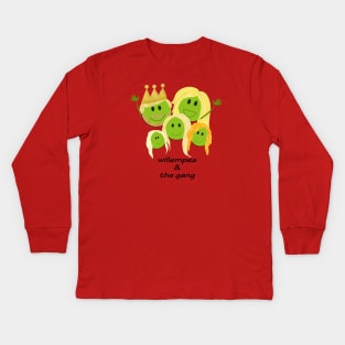 willempea & the gang Kids Long Sleeve T-Shirt